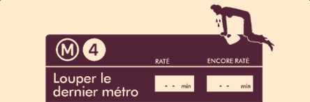 Louper le dernier metro